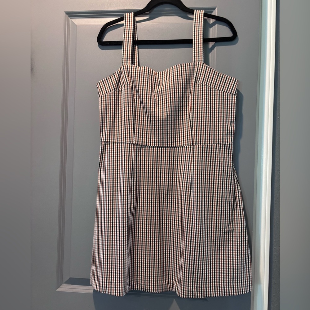 Size L Universal Threads NWT Checkered Sleeveless Dress